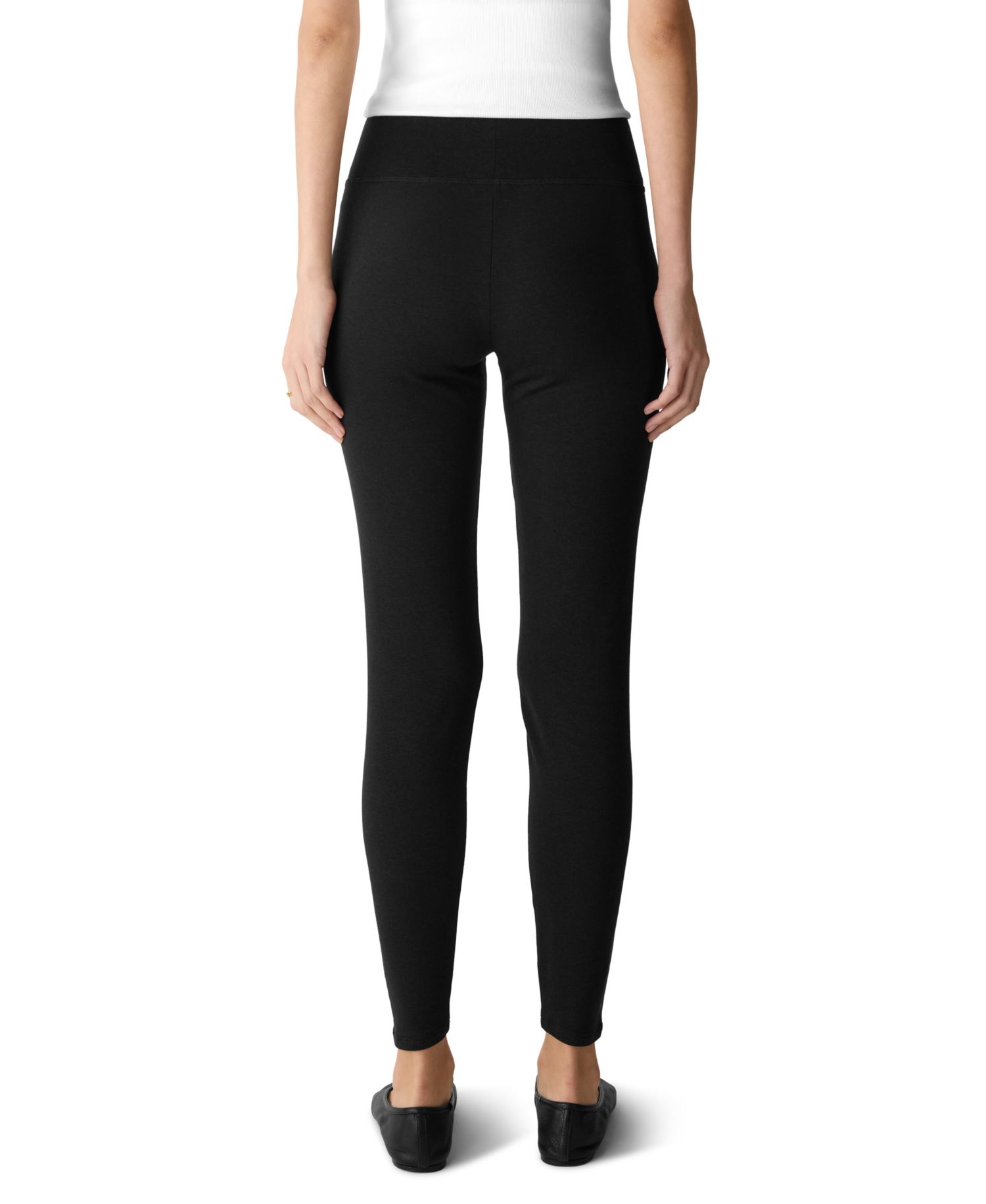 Women's Fleece-Lined High-Waisted Ankle Leggings