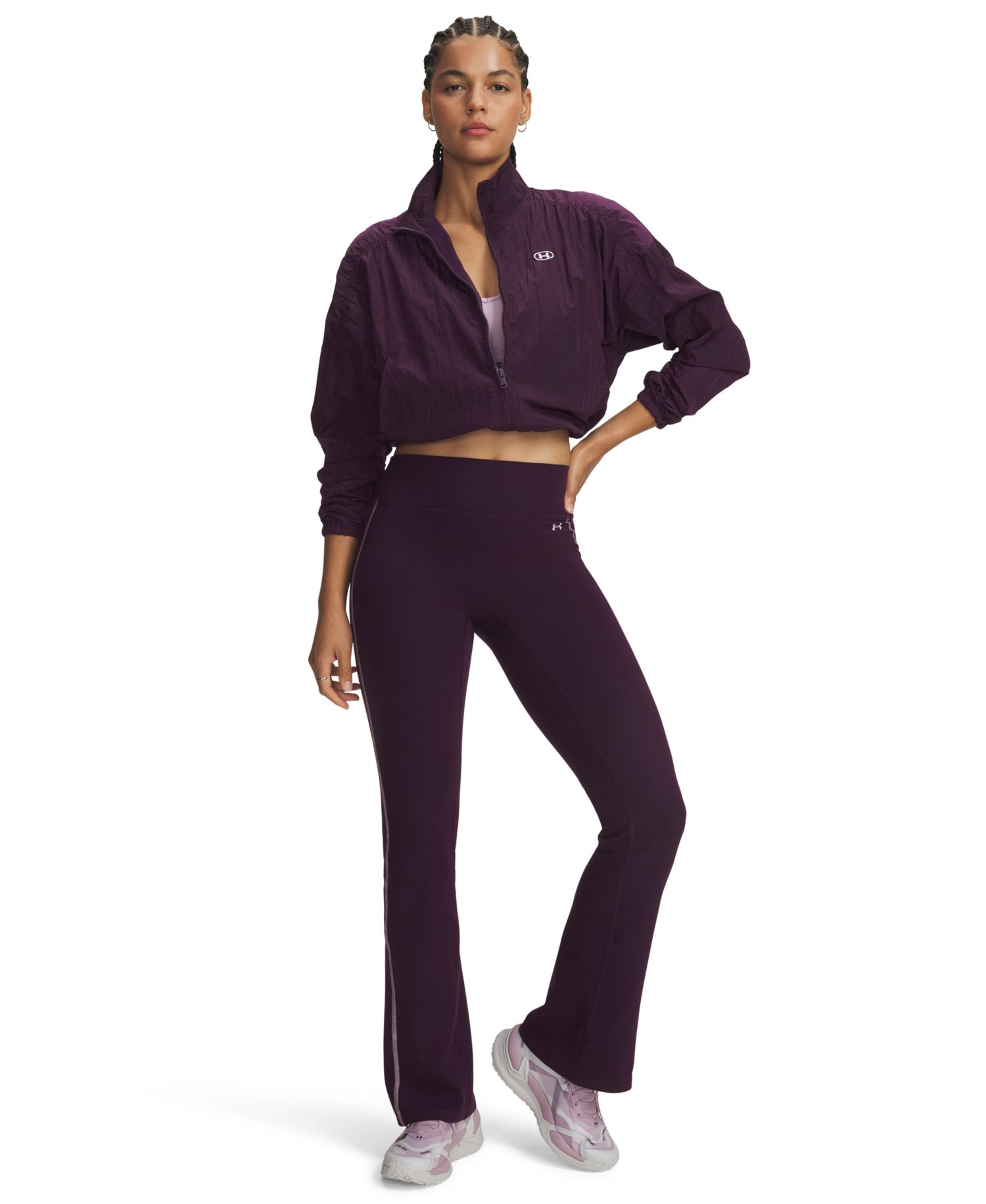 Women's Motion High-Waisted Boot-Cut Pants With Pockets