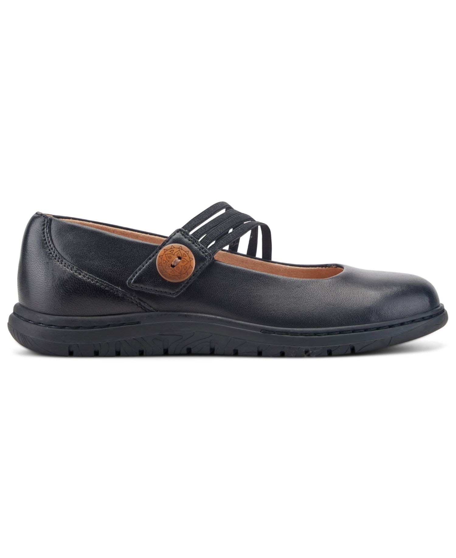 Women's Vannie Elastic Mary Jane Flats