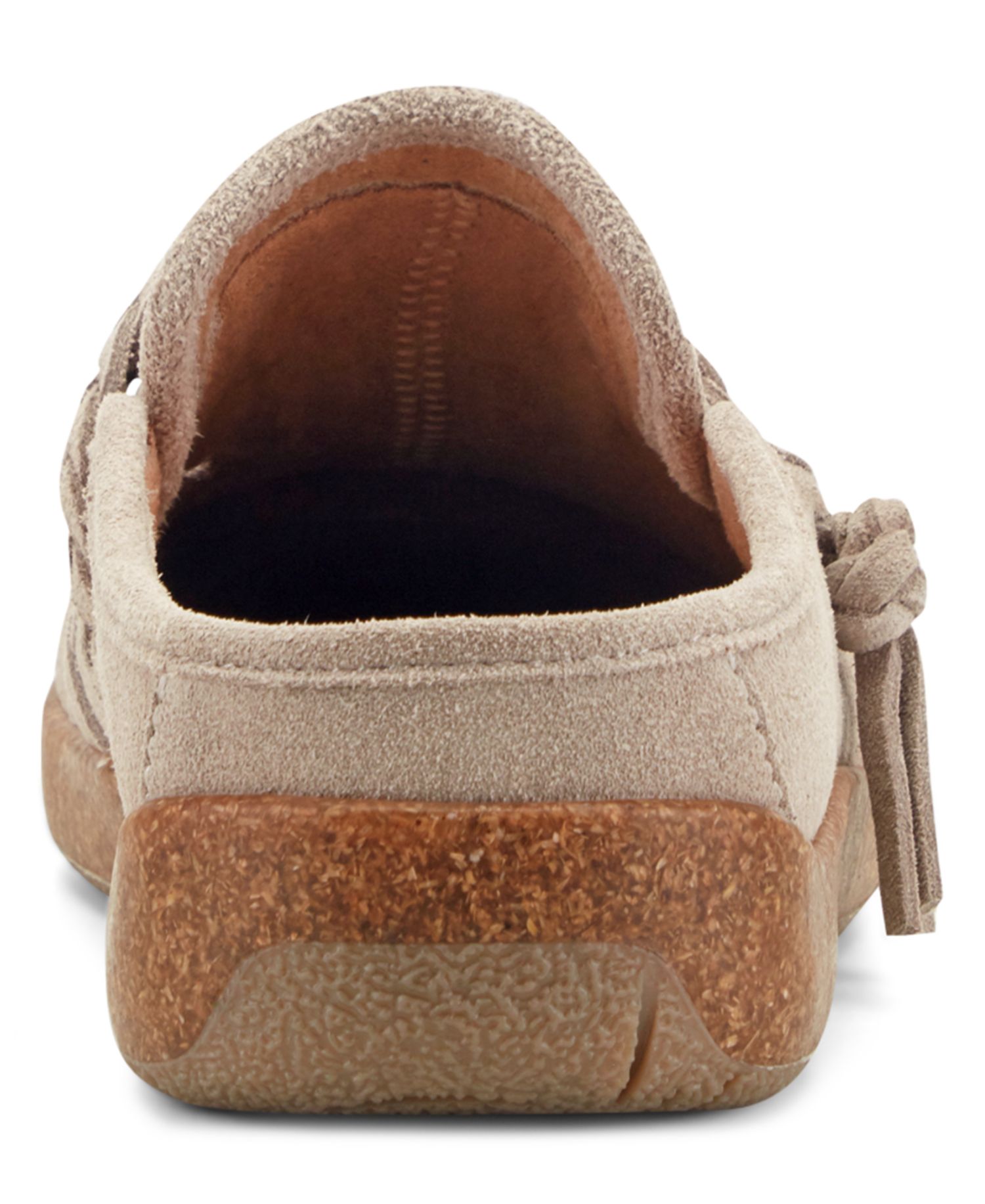 Women's Rosalin Suede Braided Slip-On Clogs