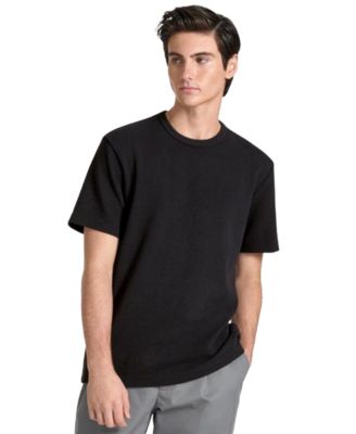 Men's Wilton Textured Crewneck Classic-Fit T-Shirt