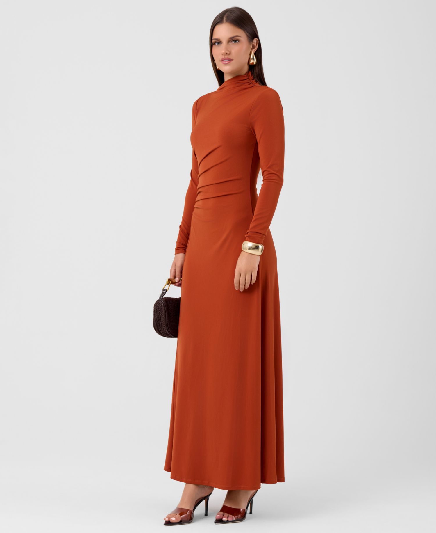 Women's Ramy Long-Sleeve Maxi Dress
