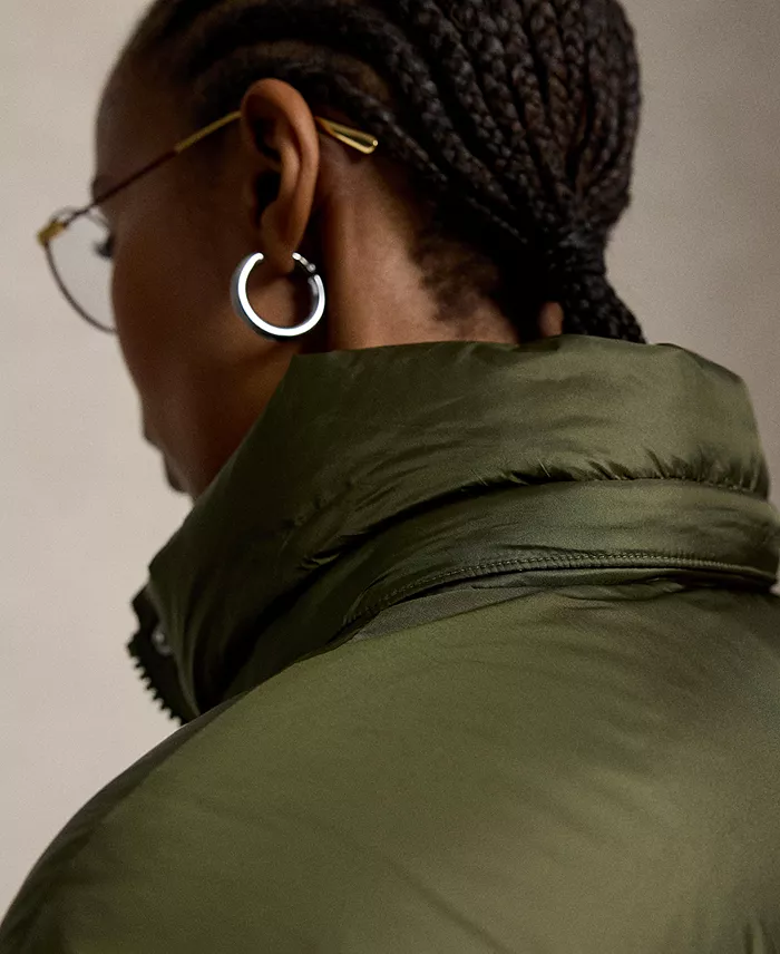 Women's Water-Resistant Long-Sleeve Quilt Jacket - thumbnail 5