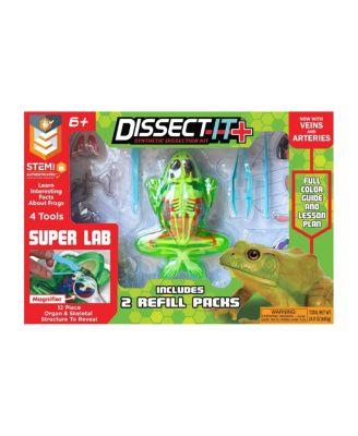 Deluxe Super Frog Lab Realistic Dissection Science Kit, Ages 6+
