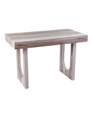 Chadkirk Faux Marble Writing Desk