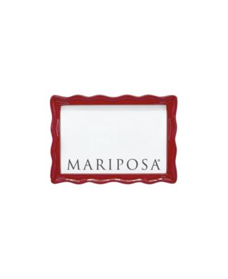 Aluminum Wavy Photo Frame, 4" x 6"