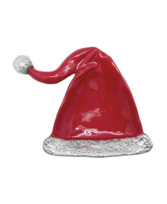 Enamel Santa Hat Candy Dish