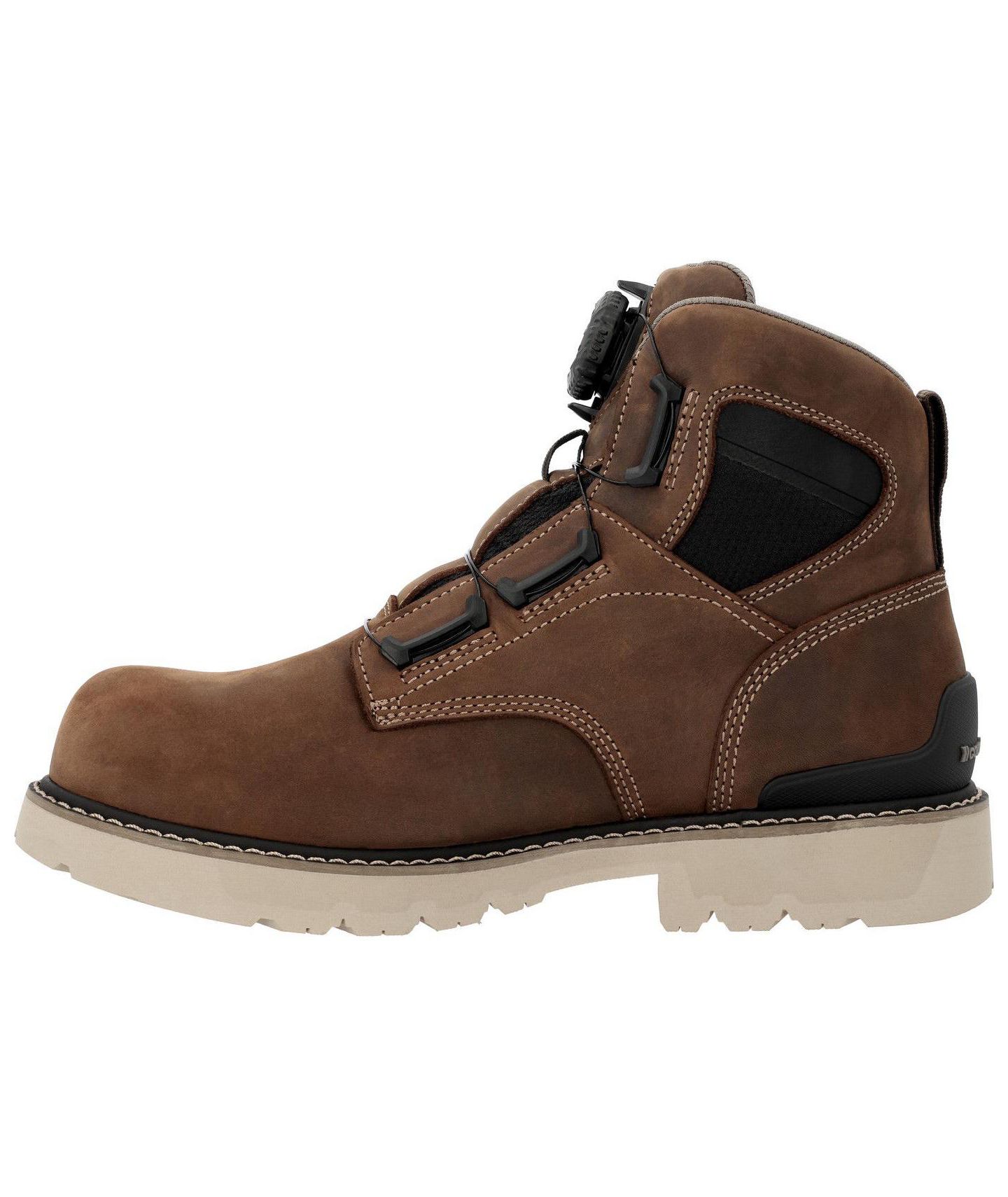 Мужские ботинки GEORGIA BOOT Carbon Flex 6" Waterproof Carbon-Toe Work Boot, цвет: Коричневый — фото 6