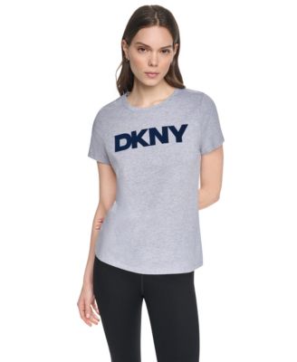 Women's Flocked Logo Crewneck T-Shirt