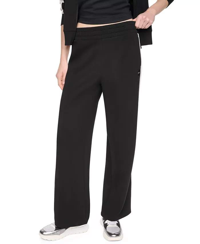 Women's High-Rise Modified Wide-Leg Side-Stripe Pants - thumbnail 7