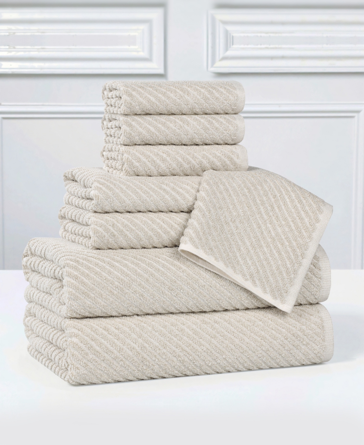 Superior Amelia Cotton -Piece Towel Set
