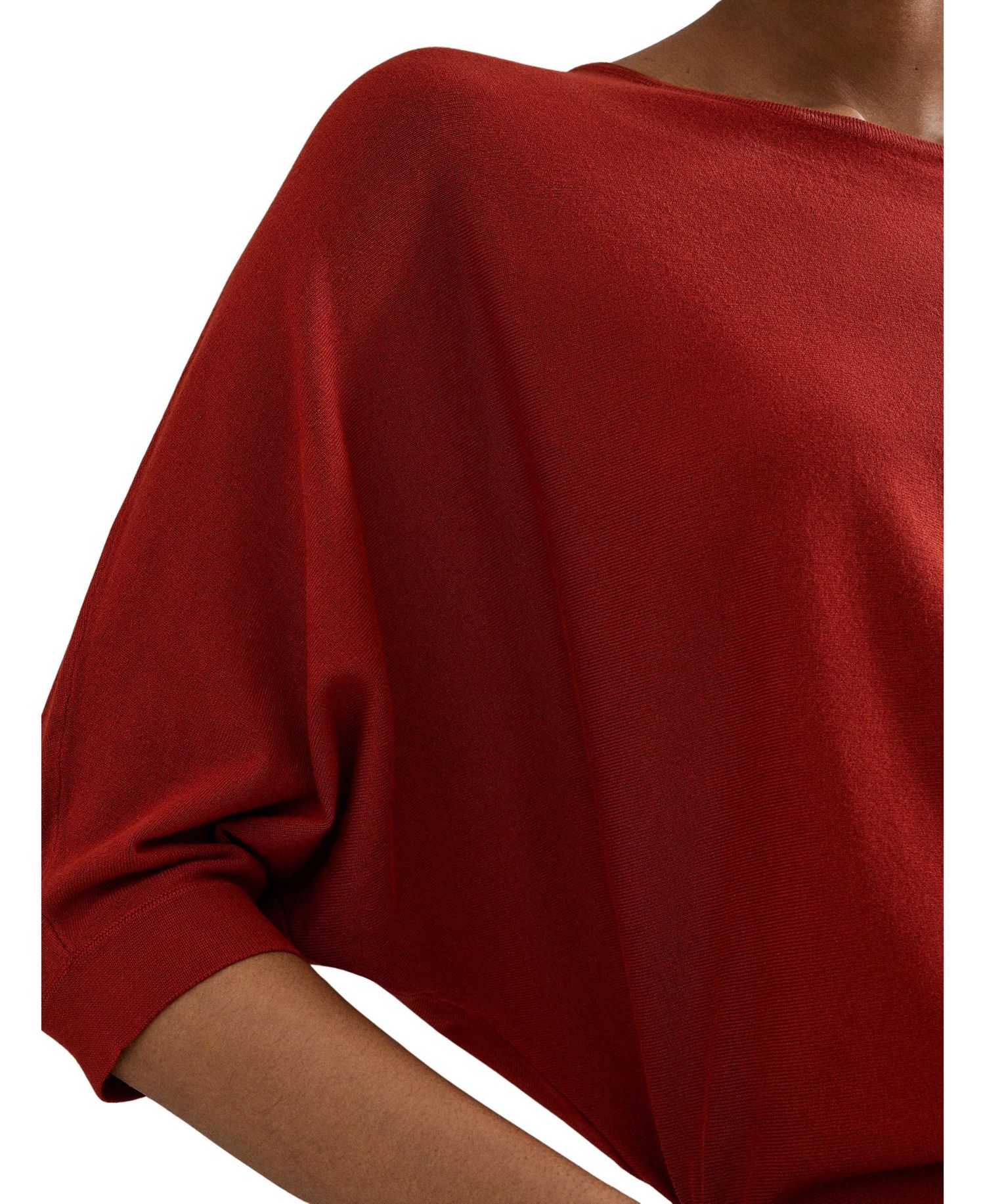 Women's Cristine Boat Neck 3/4-Sleeve Sweater