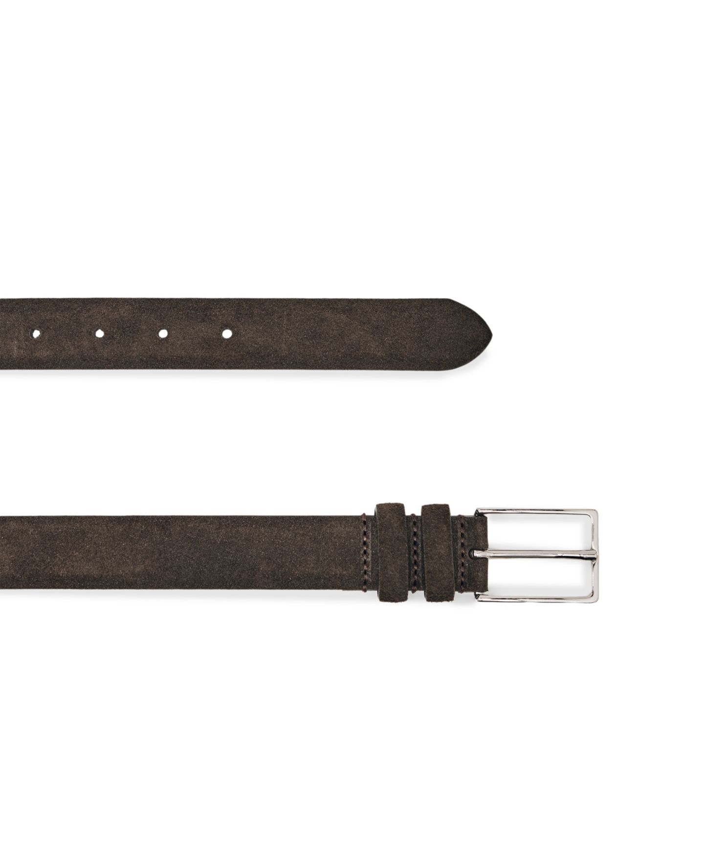 Мужской ремень REISS Suede Adjustable Buckle Dante Belt — фото 2