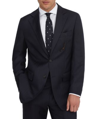 Men's Success Shadow-Stripe Wool Classic-Fit Blazer