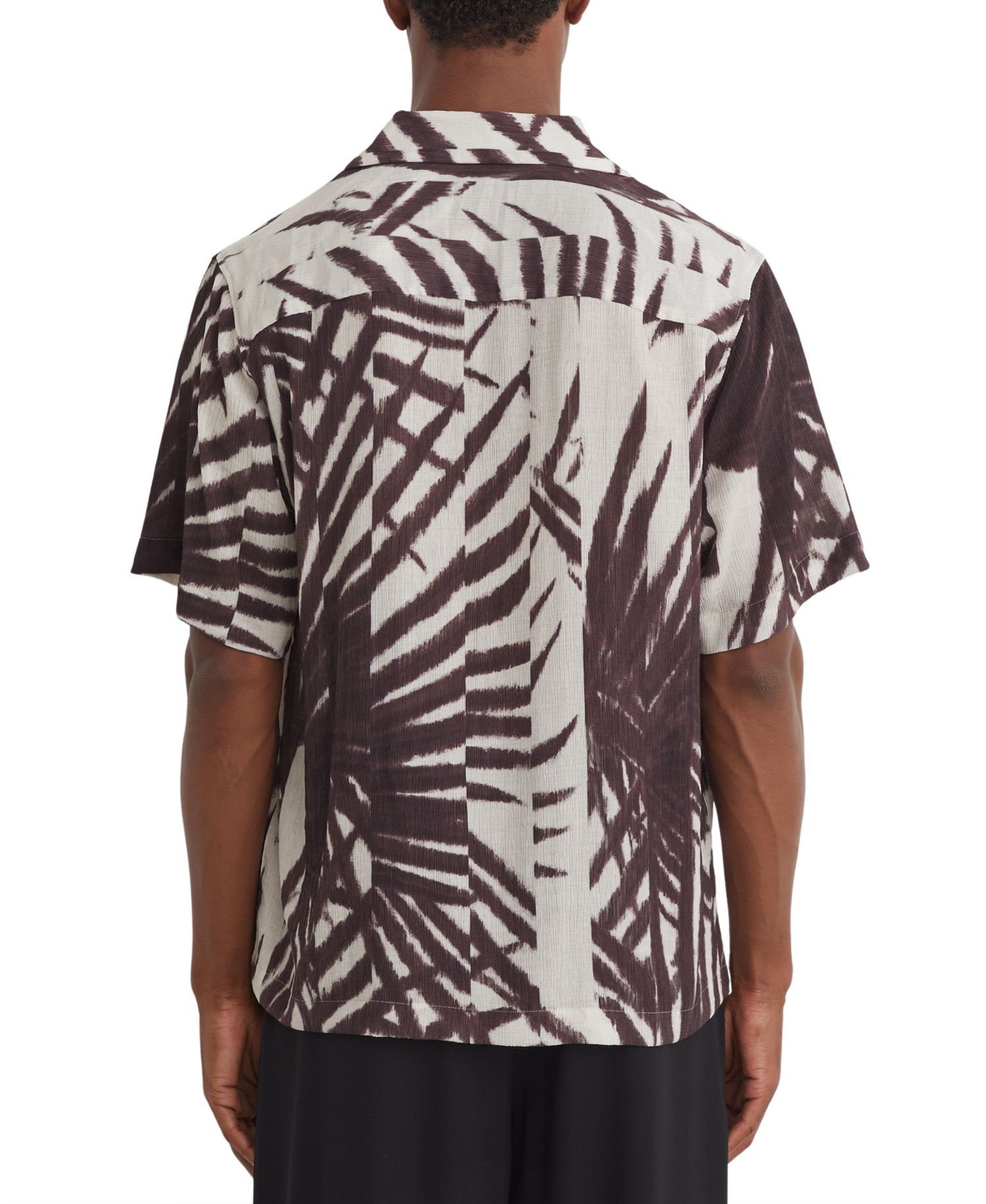 Men's Shindora Pliss&eacute; Cuban-Collar Shirt
