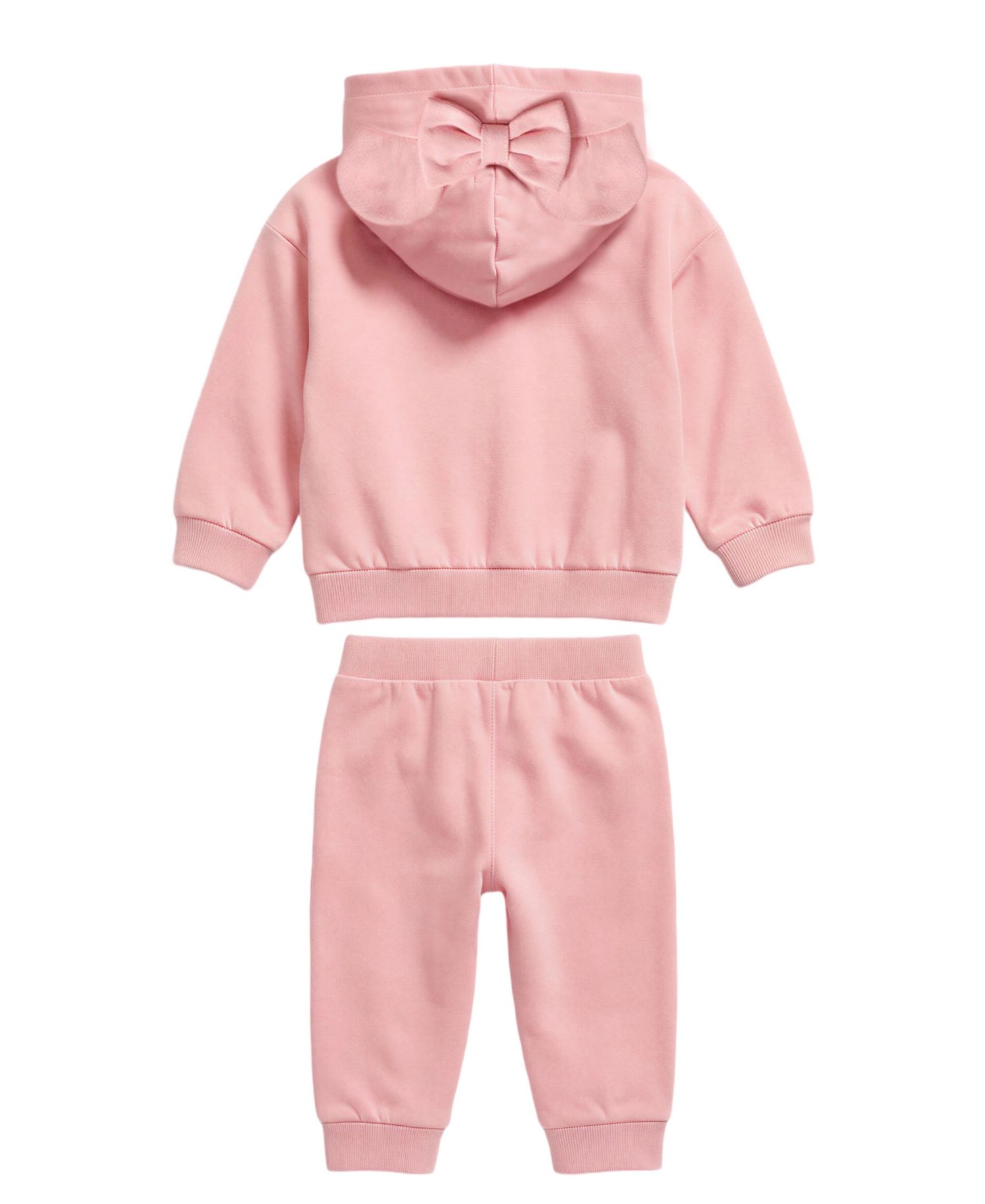 Baby Girls' Minnie Mouse Hooded Long-Sleeve Hoodie and Jogger Pants, 2-Piece Set