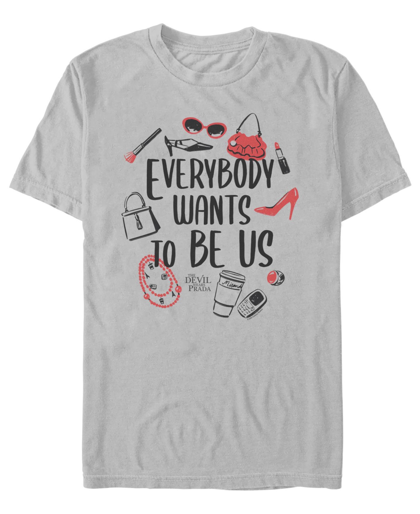 Мужская футболка Fifth Sun The Devil Wears Prada Be Us Graphic Short-Sleeve, цвет: Ледяной серый — фото 1