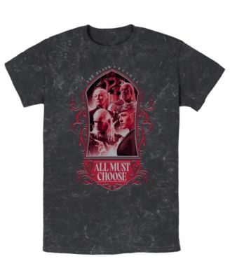 Men's All Must Choose House of the Dragon Mineral Wash Graphic T-Shirt
