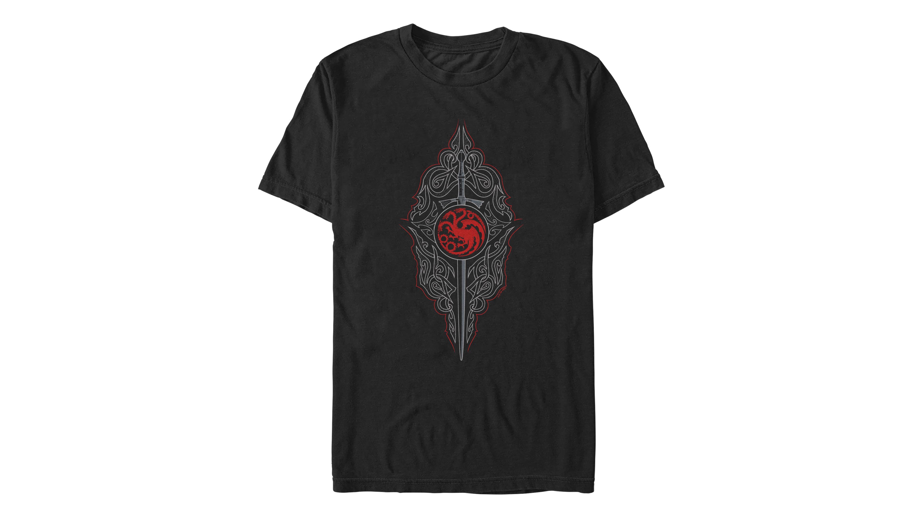 Fifth Sun Men's Targaryen Sword Graphic T-Shirt