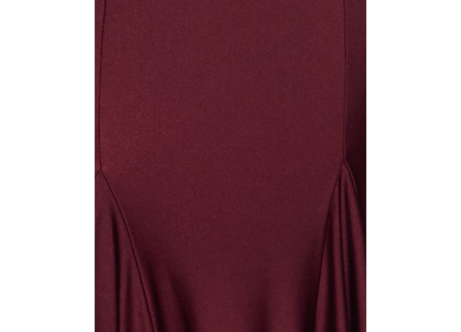 Juniors' V-Neck Shiny Knit Gown
