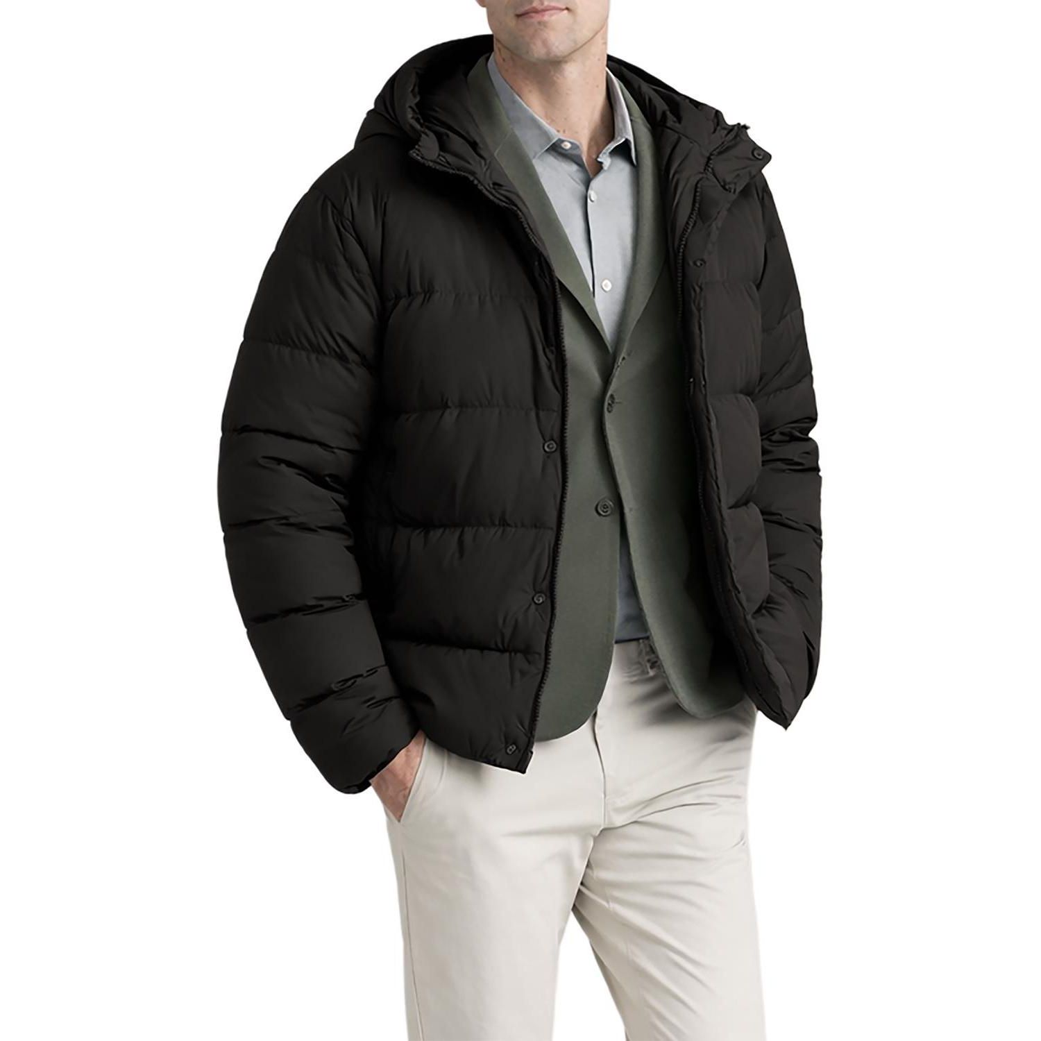 Men's Office-Leisure Collection Lightweight Rain Pro Puff Parka