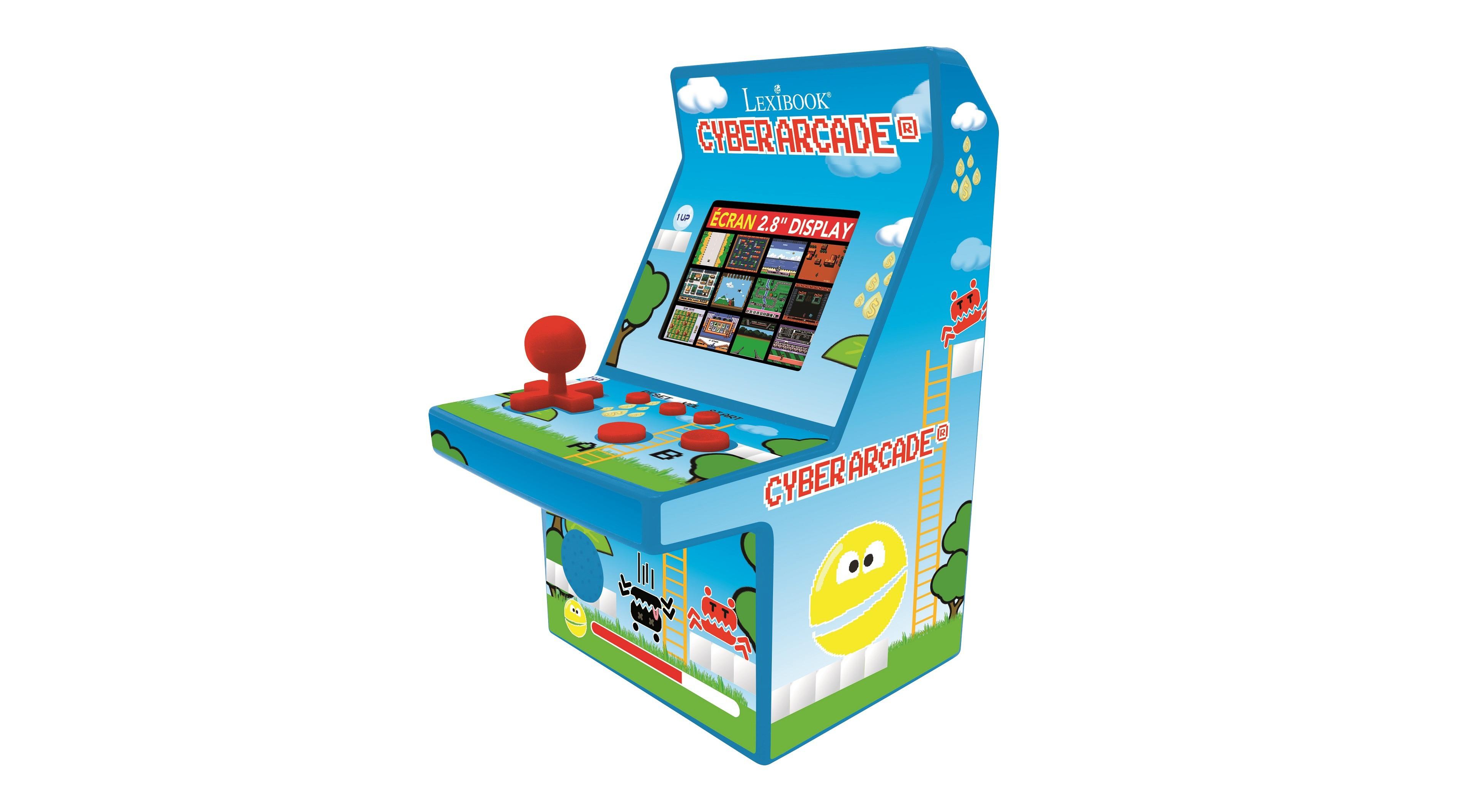 Lexibook Cyber Arcade Handheld Game Console with 200 Games, Retro Design