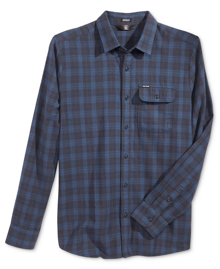 Volcom Men's Full Ton Flannel Shirt - Macy's