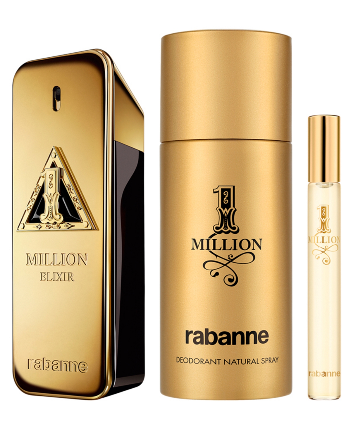 Rabanne 3-Piece 1 Million Elixir Gift Set