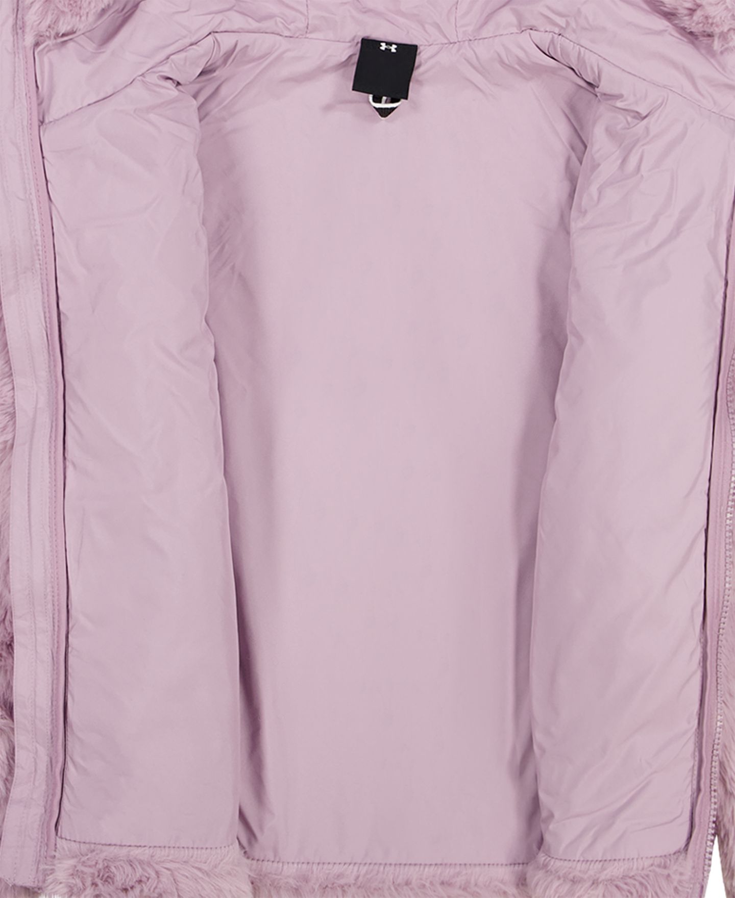 Куртка Under Armour Long-Sleeve Hooded Jacket для девочек, цвет: Чёрный — фото 12