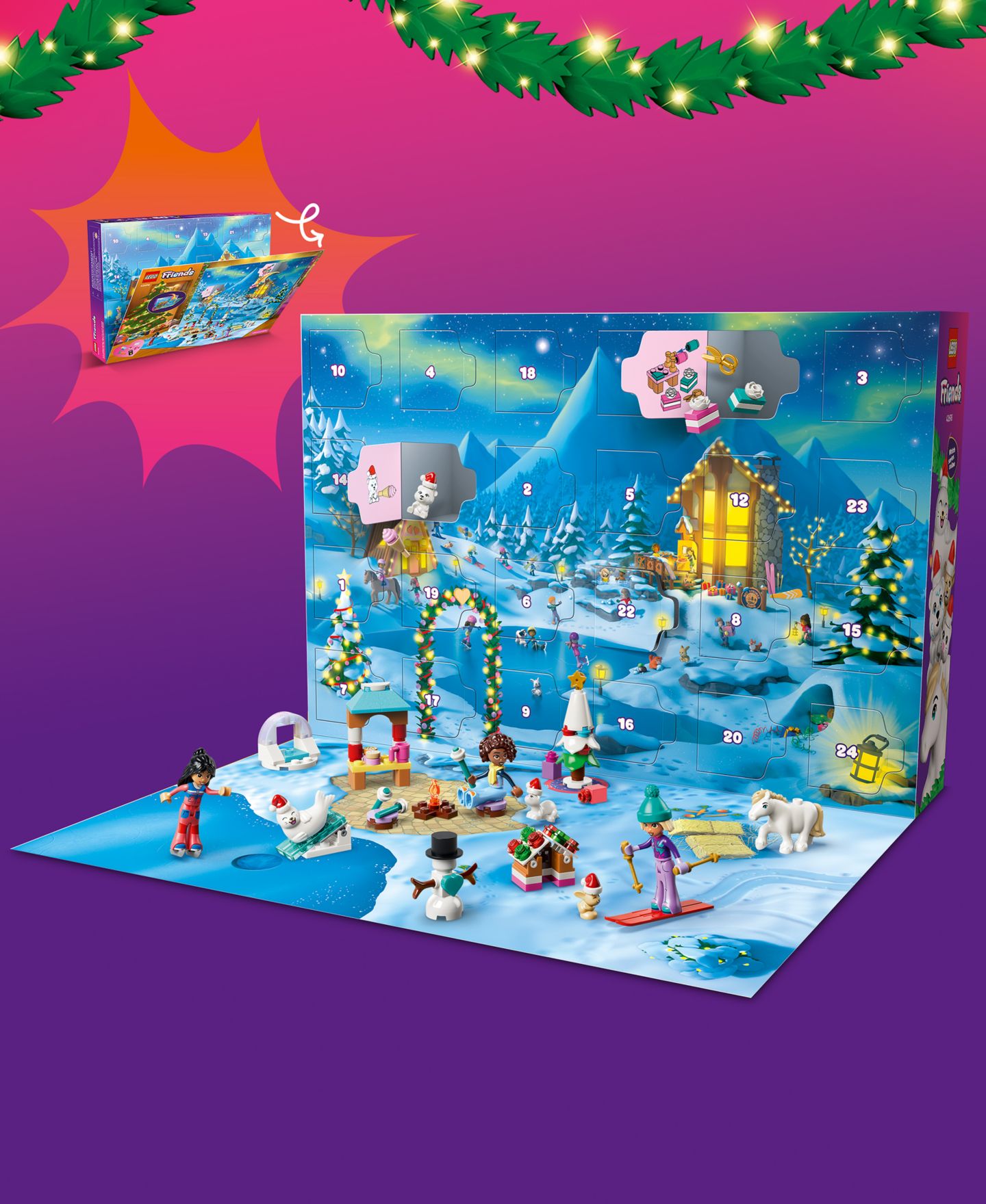 Детский конструктор LEGO® Friends Advent Calendar 2026 42698, 211-Piece Building Set, Ages 6+ — фото 5