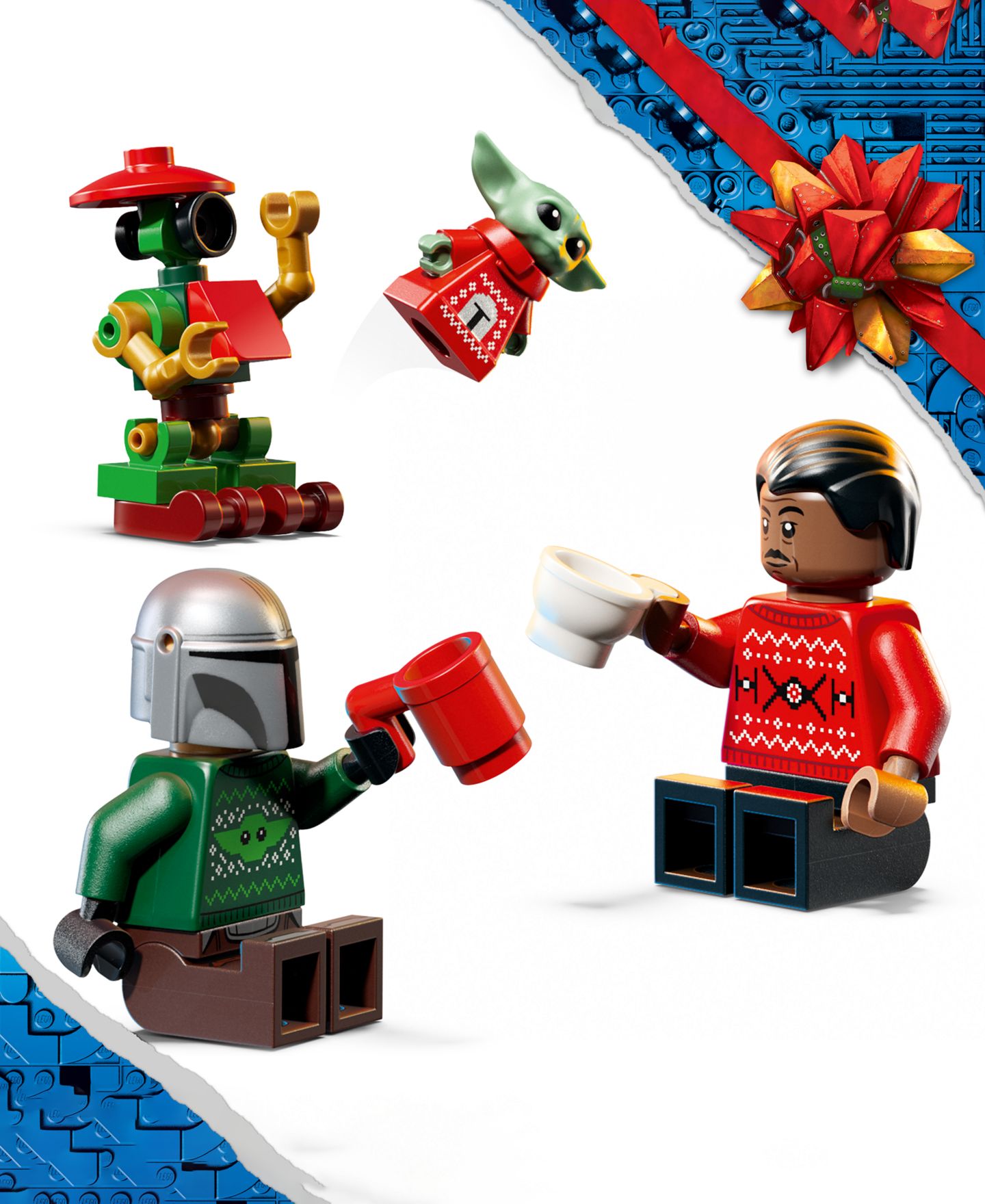 Детский конструктор LEGO® Star Wars: The Mandalorian Advent Calendar 2026 75456 293-Piece Building Set, Ages 6+ — фото 6