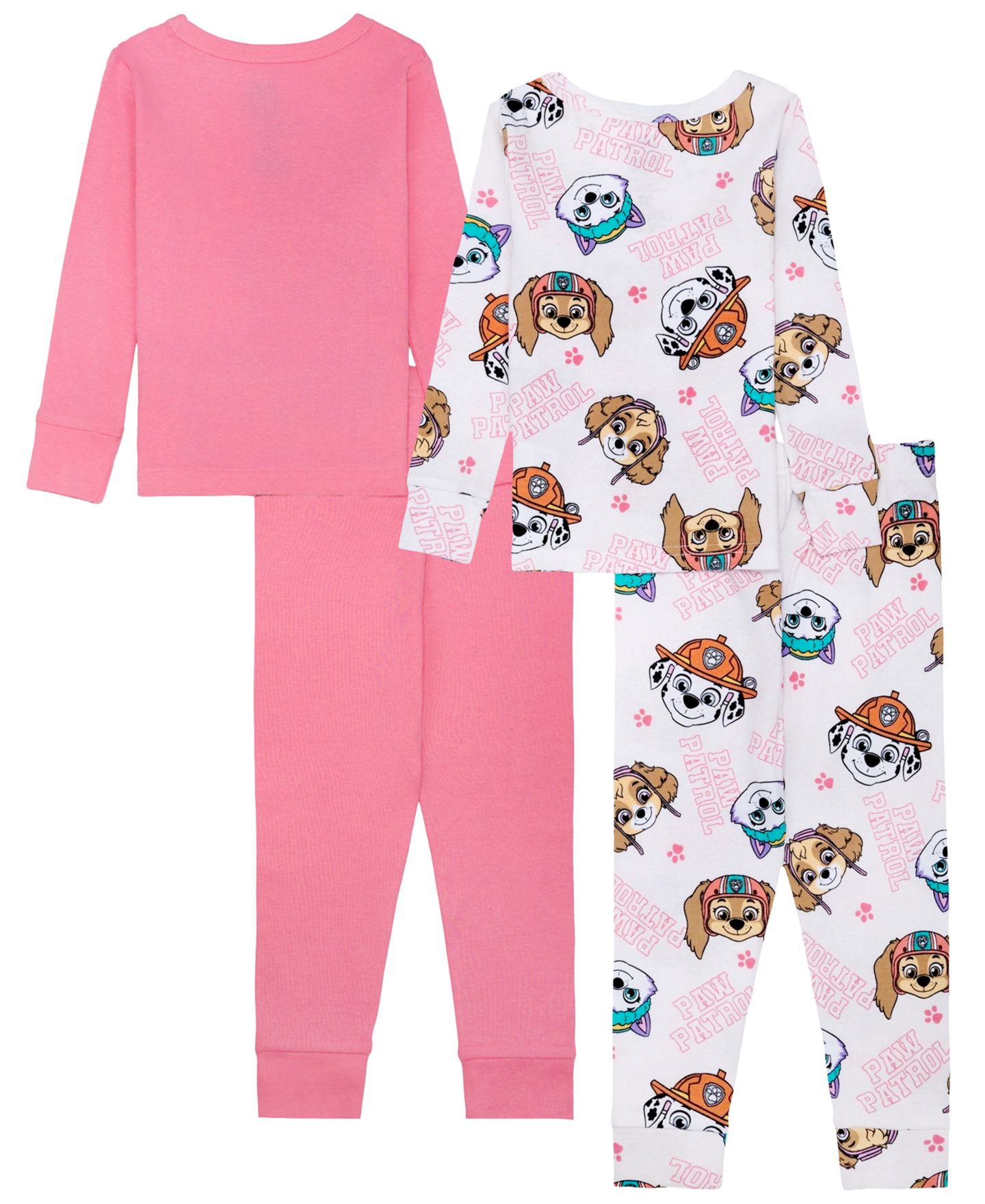 Детская хлопковая пижама Ame Paw Patrol с принтом героев, 4 предмета, 2T-4T, цвет: Assorted — фото 2