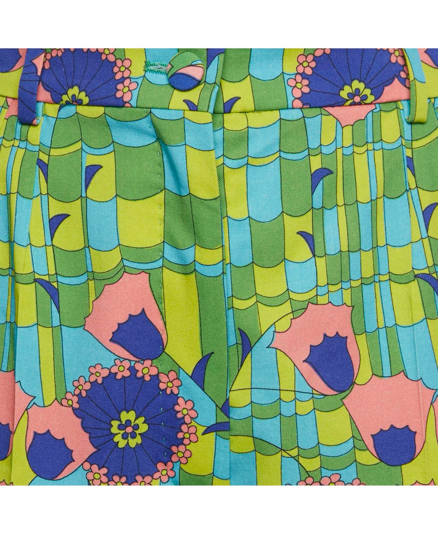 Women's Floral Print Poplin Shorts