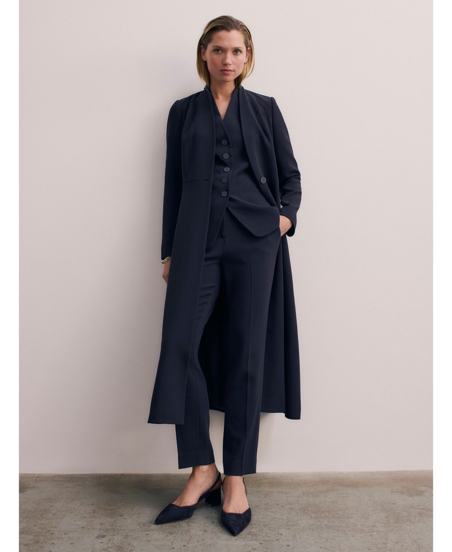 Women's Finchley Lightweight Crepe Coat