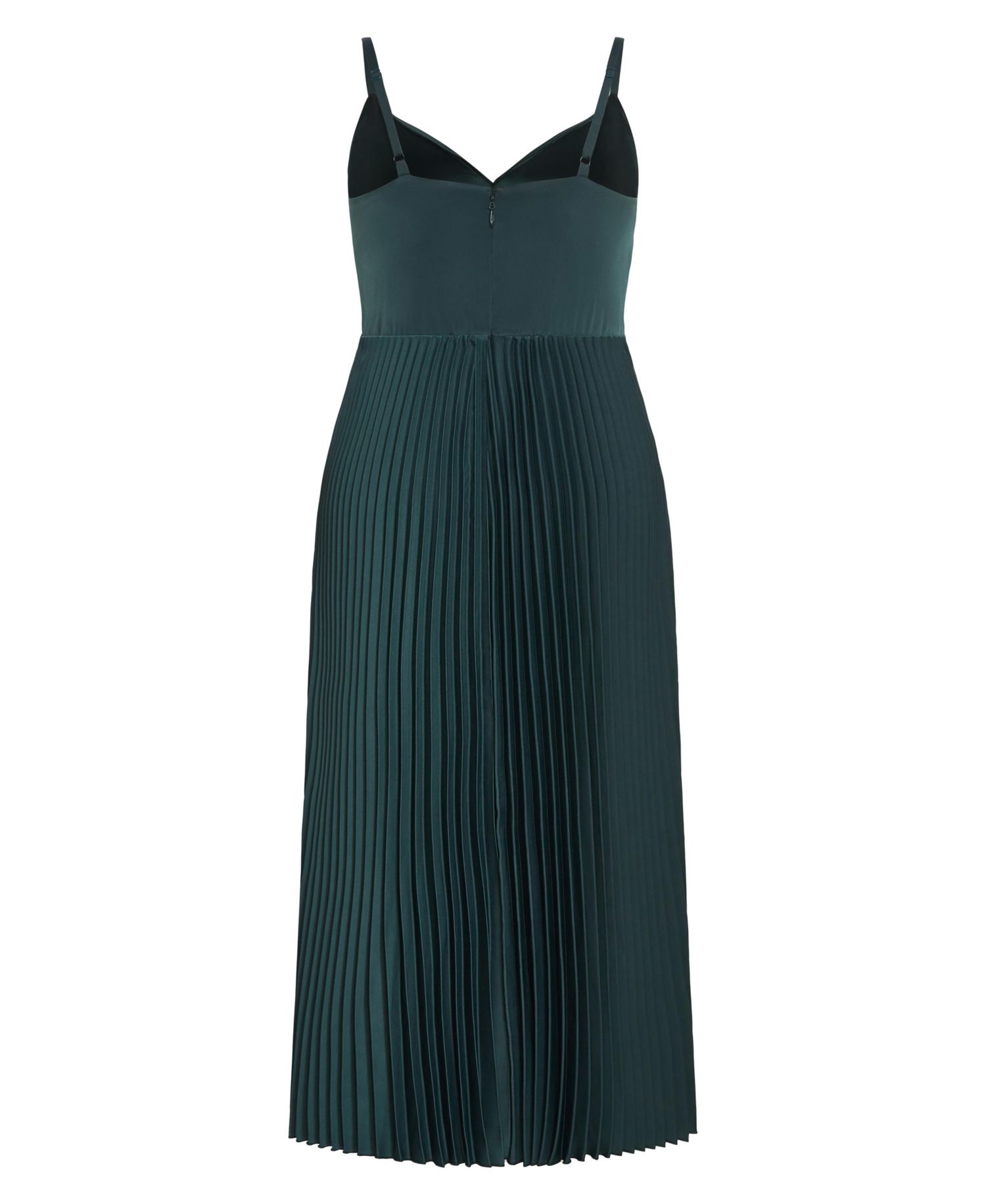 Plus Size Ariana Pleated Maxi Dress