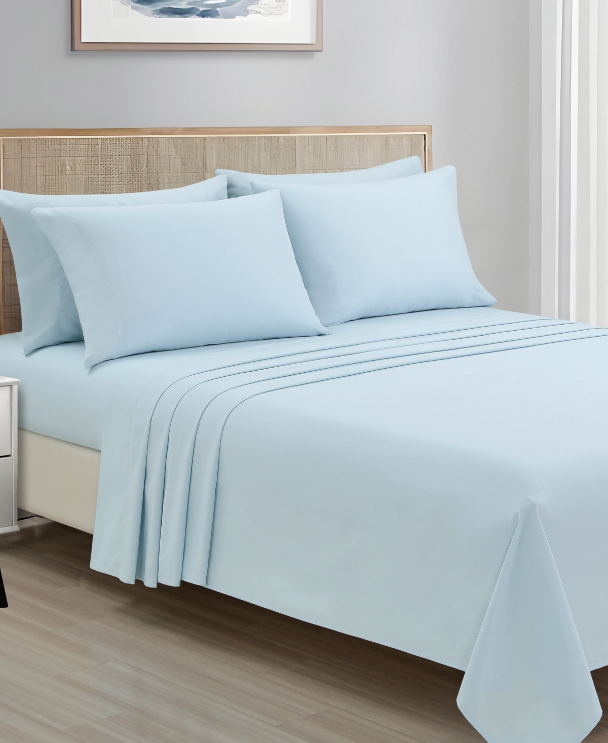 Fairfield Square Collection Microfiber Extra Deep -Pc. Sheet Set