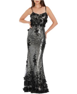 Women's Giovanna Floral Sequin Mermaid Gown