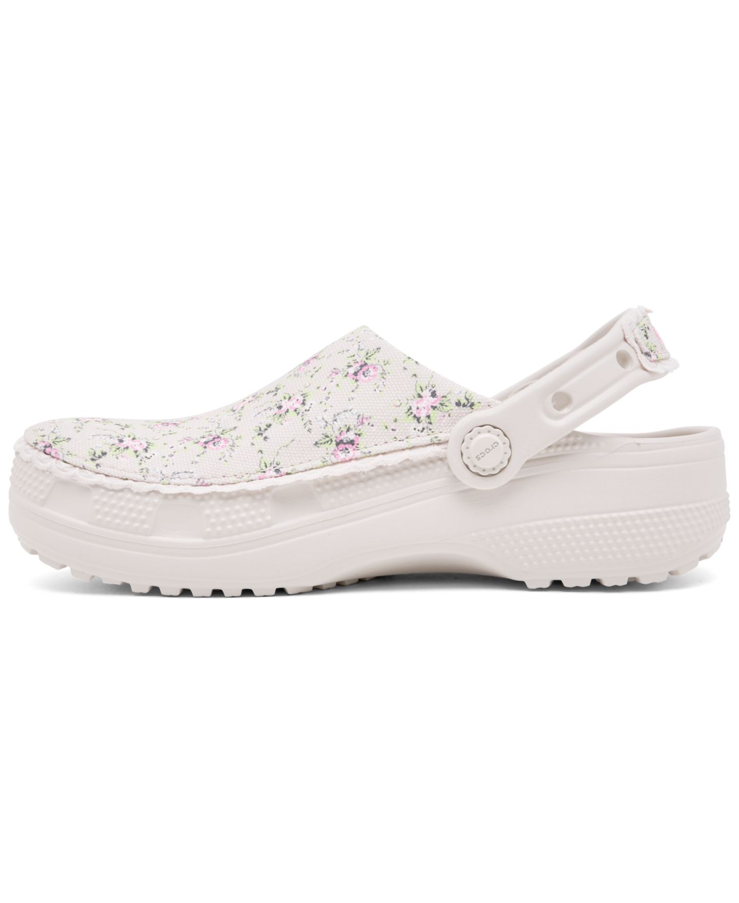 Женские сабо Crocs Crafted Ditsy Floral, цвет: Какао — фото 3