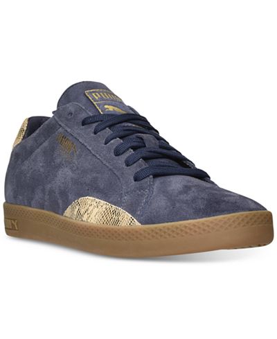 Puma Women's Match Lo Snake Casual Sneakers from Finish Line