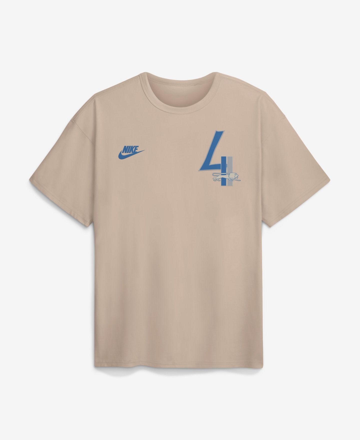Мужская футболка Nike Detroit Lions Max90 Retro Relaxed-Fit — фото 2
