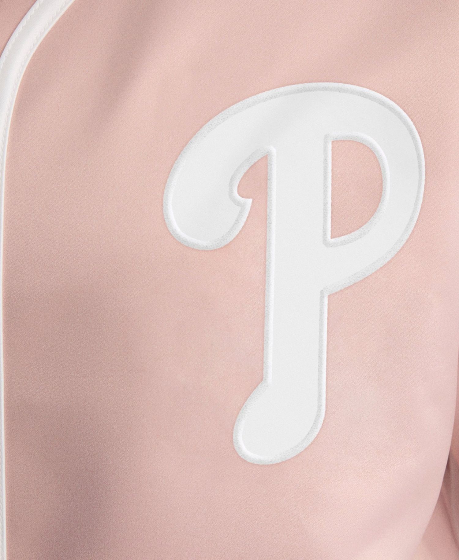 Women's Iconic Cropped Button-Front Baseball Top