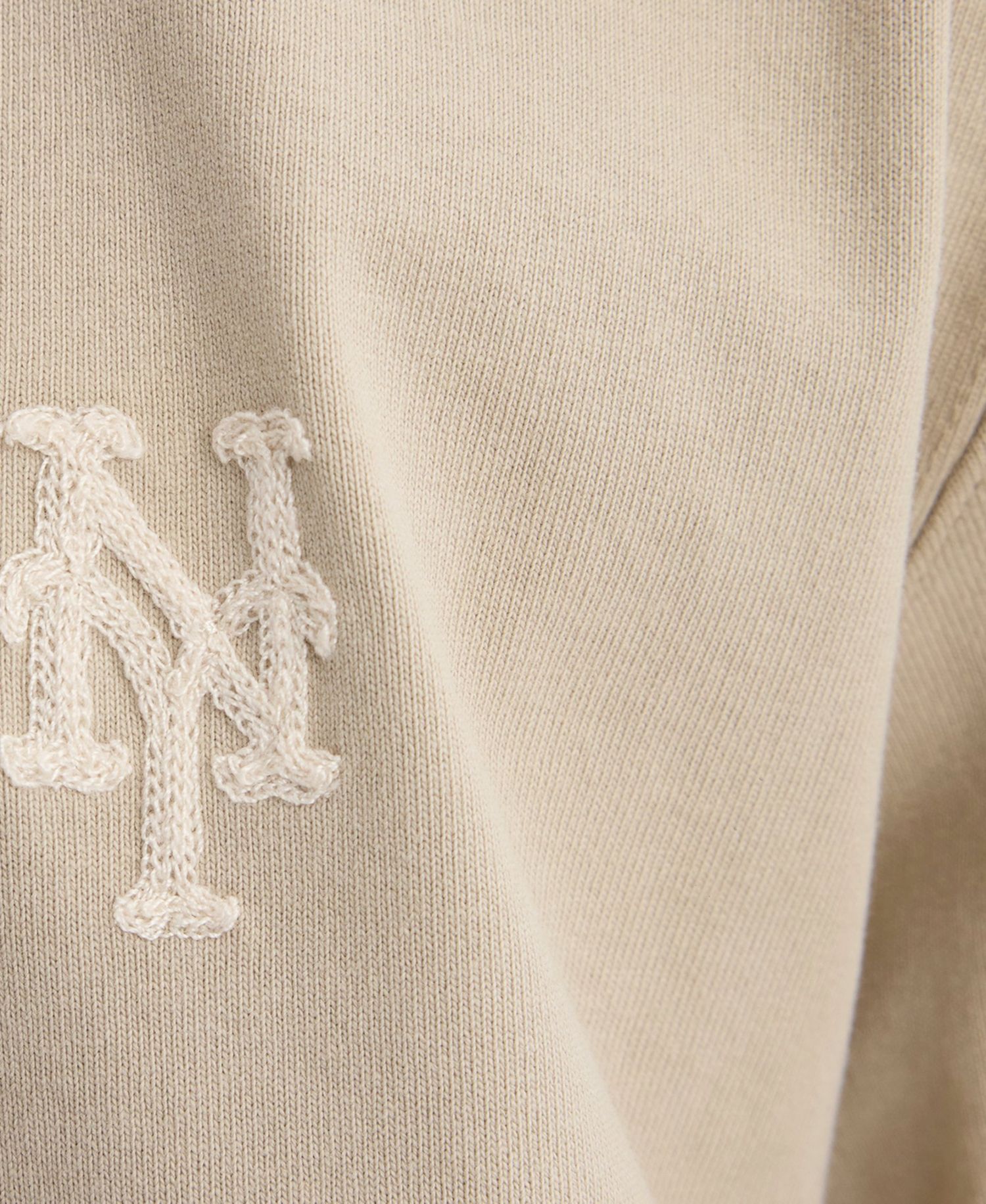 Men's Iconic New York Mets Heavyweight Boxy-Cropped T-Shirt