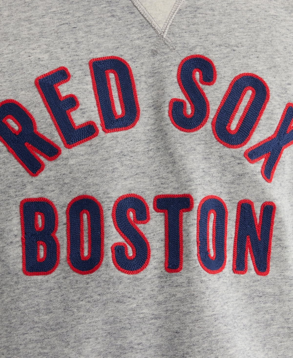 Fanatics Men's Boston Red Sox Iconic Relaxed-Fit Pre-Season Terry Short-Sleeve Sweatshirt
