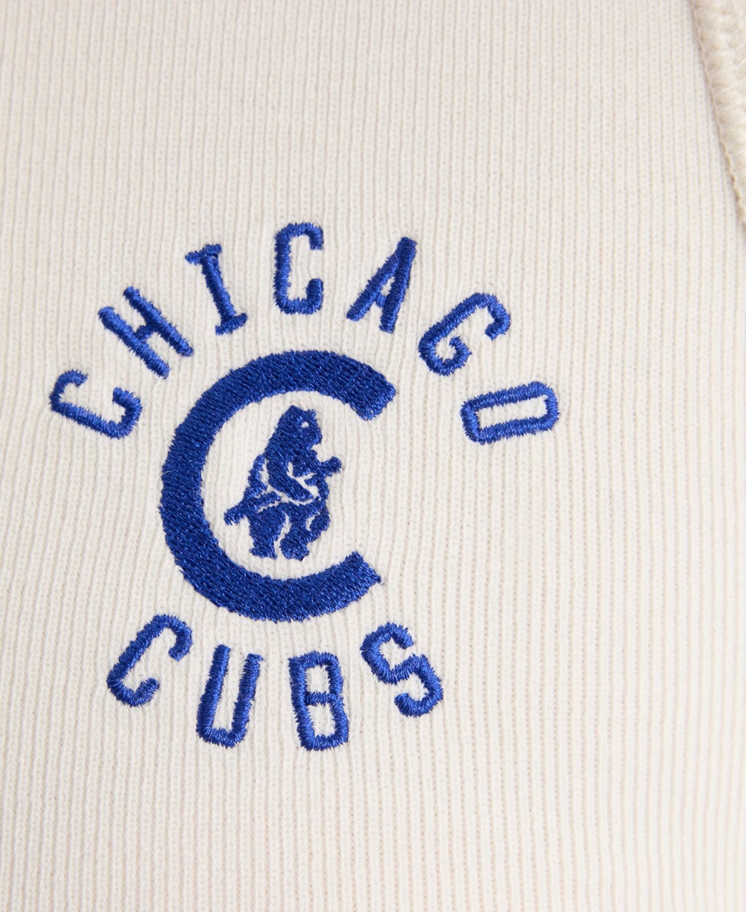 Women's Chicago Cubs Iconic Ribbed Knit Cropped Tank Top
