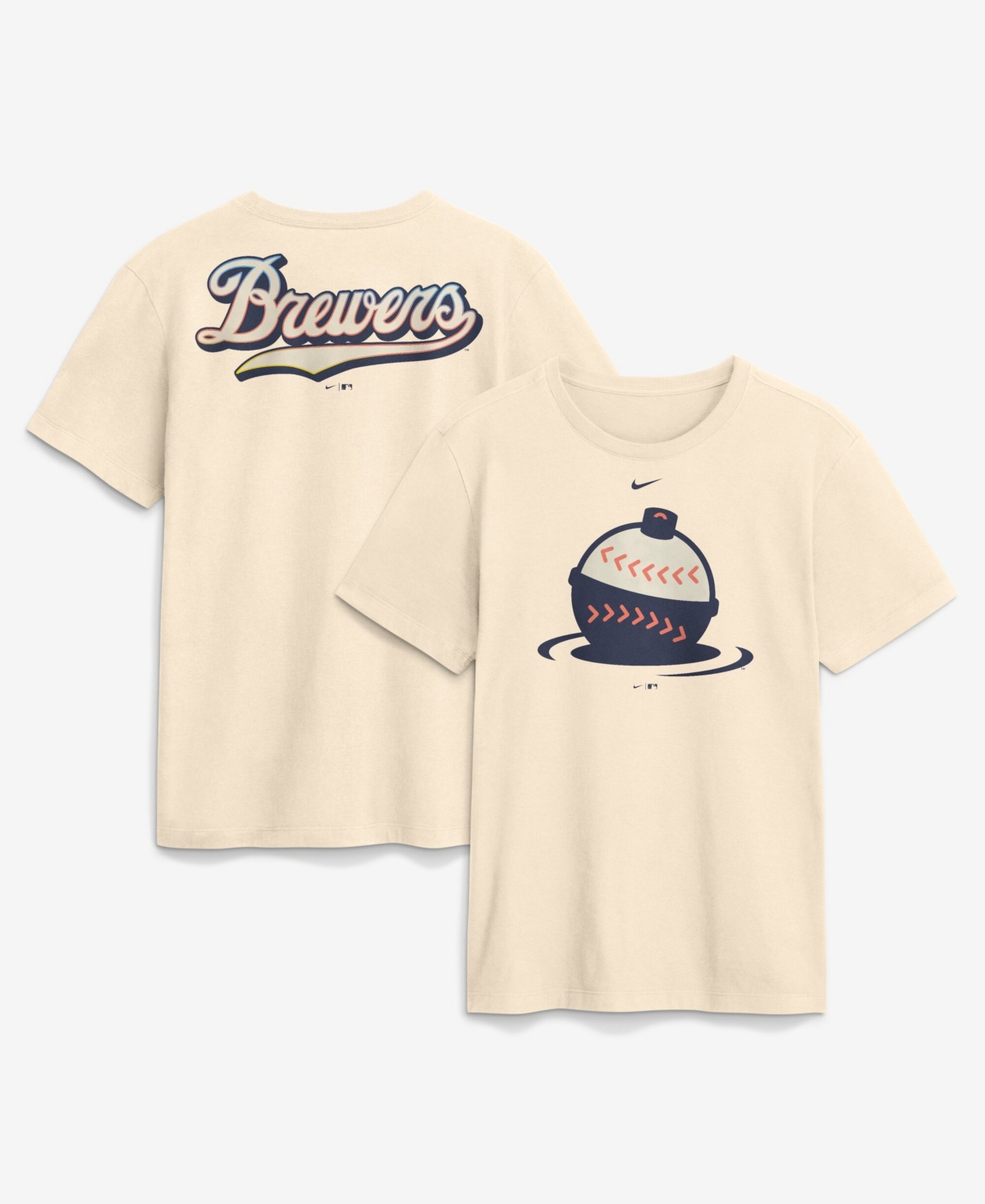 Nike Men's Milwaukee Brewers City Connect Club Screen-Print T-Shirt