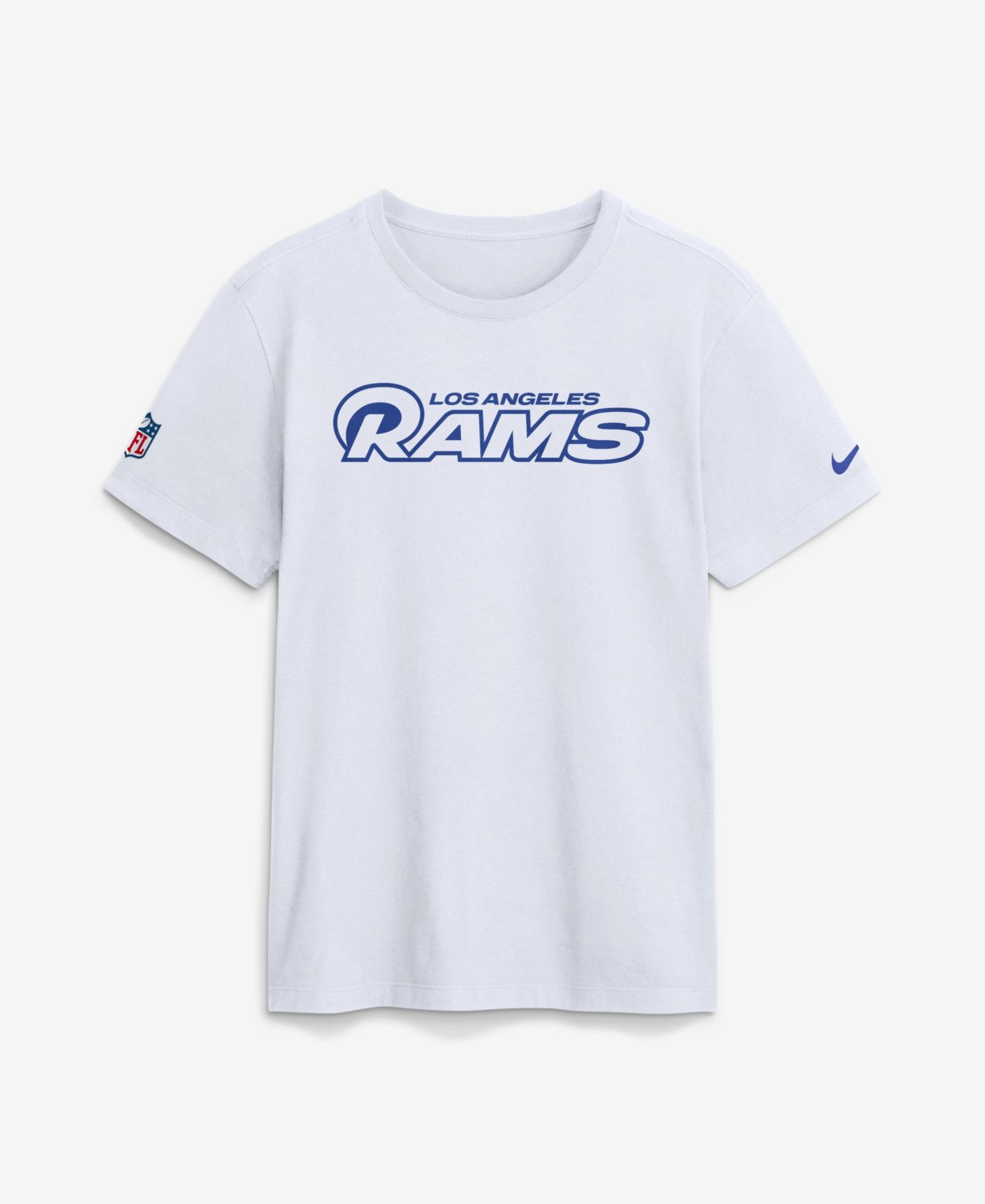 Men's Los Angeles Rams Screen Print Graphics Cotton T-Shirt