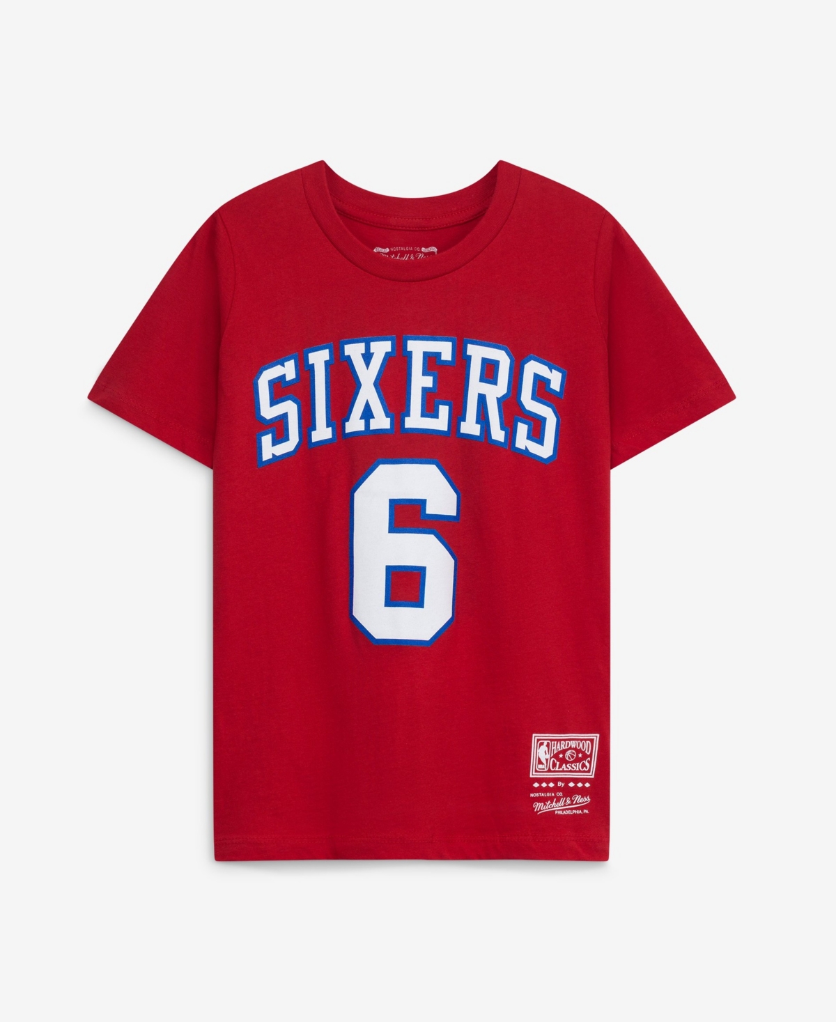 Mitchell & Ness Boys' and Girls' Julius Erving Hardwood Classics Graphic T-Shirt