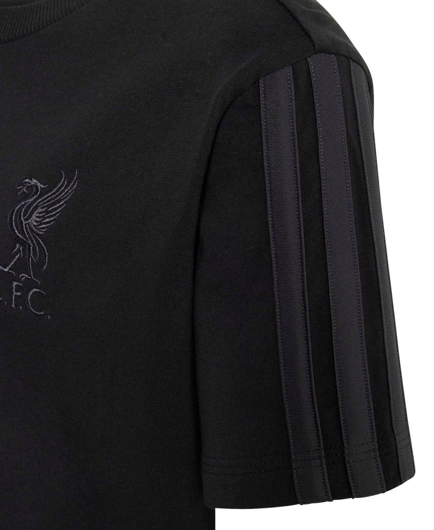 Boys' and Girls' Liverpool Embroidered Club Crest T-Shirt