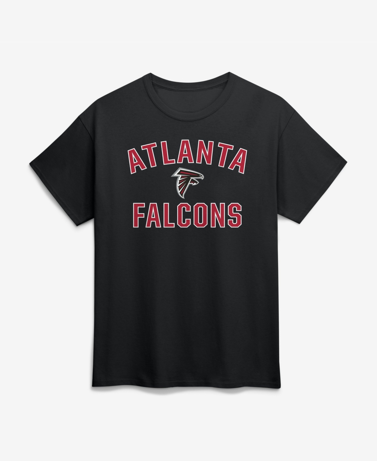Logo Athletic Men's Atlanta Falcons Victory Arch Crewneck Classic Fit T-Shirt