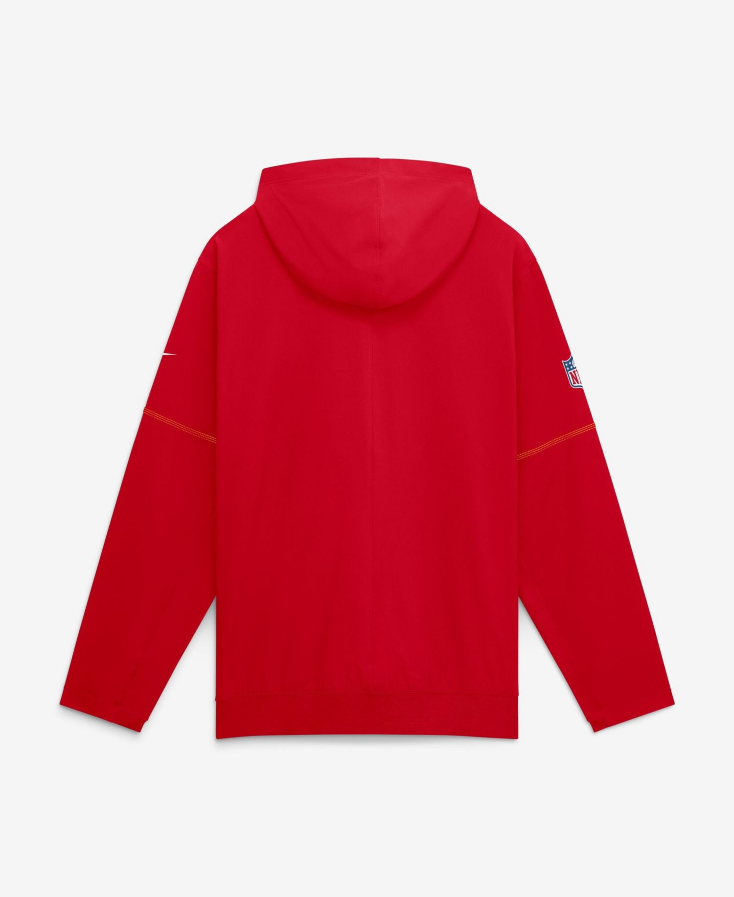 Men's Kansas City Chiefs Sideline Logo Glory Water-Repellent Half-Zip Hoodie